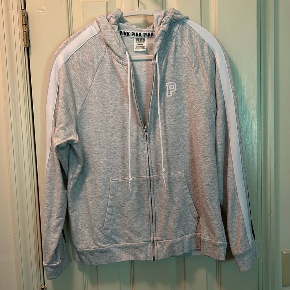 Victoria’s Secret PINK Zip up hoodie with front pockets